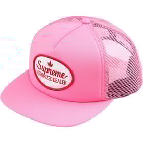 Supreme Authorized Mesh Back 5-Panel Pink
