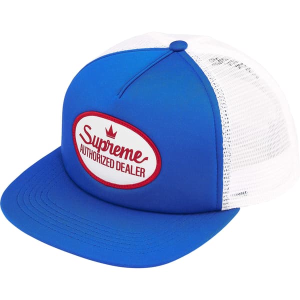 Supreme Authorized Mesh Back 5-Panel - Royal (front)
