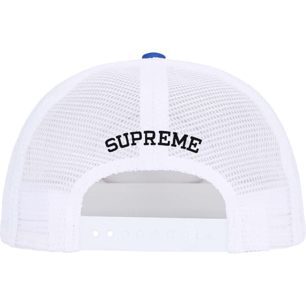 Supreme Authorized Mesh Back 5-Panel - Royal (front)