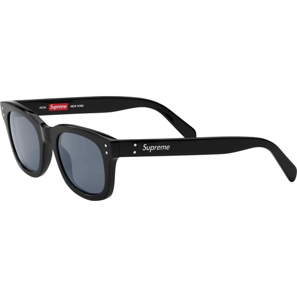 Supreme Avon Sunglasses - Black (front)