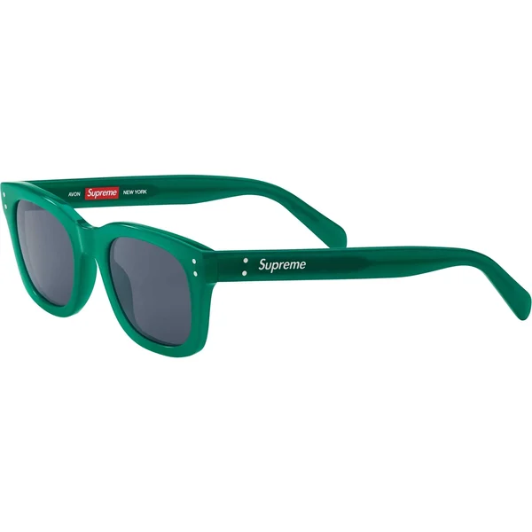 Supreme Avon Sunglasses - Dark Green (front)