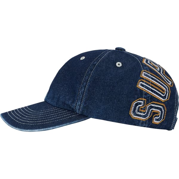 Supreme Back Arc 6-Panel - Denim (front)