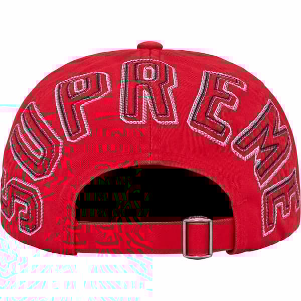 Supreme Back Arc 6-Panel - Red (front)