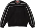 Supreme Back Stripe Sweater - Black (front)