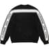 Supreme Back Stripe Sweater - Black (front)