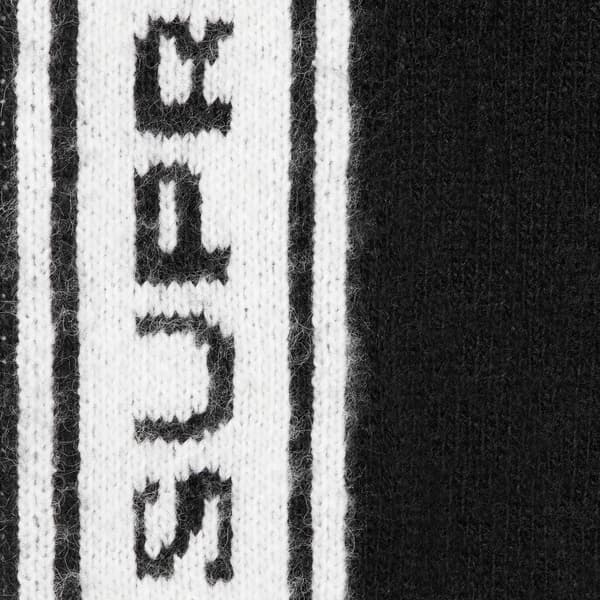 Supreme Back Stripe Sweater - Black (front)