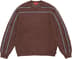 Supreme Back Stripe Sweater - Brown (front)