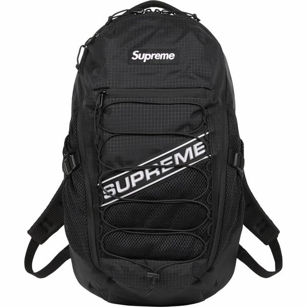 Supreme Backpack - Black (front)