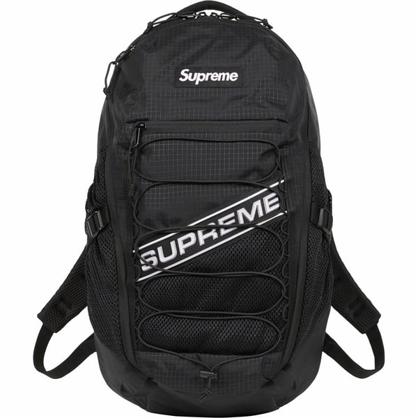 Supreme Backpack - Black (front)