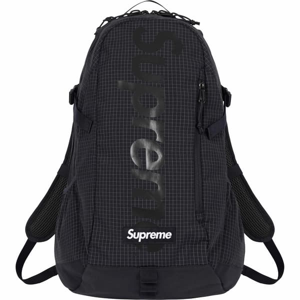 Supreme Backpack - Black (front)