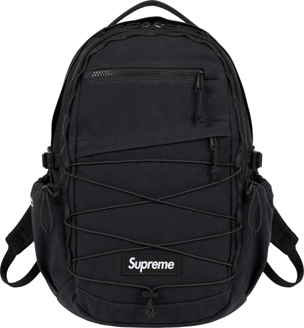 Supreme Backpack - Black (front)