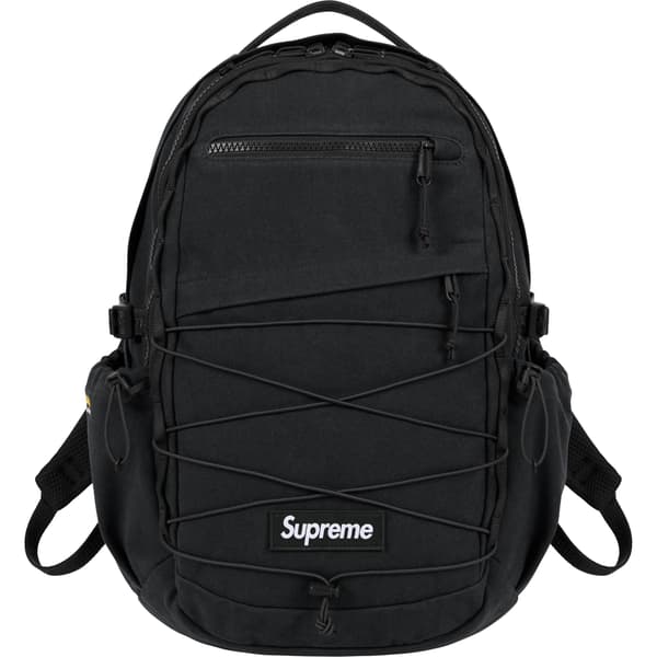 Supreme Backpack - Black (front)