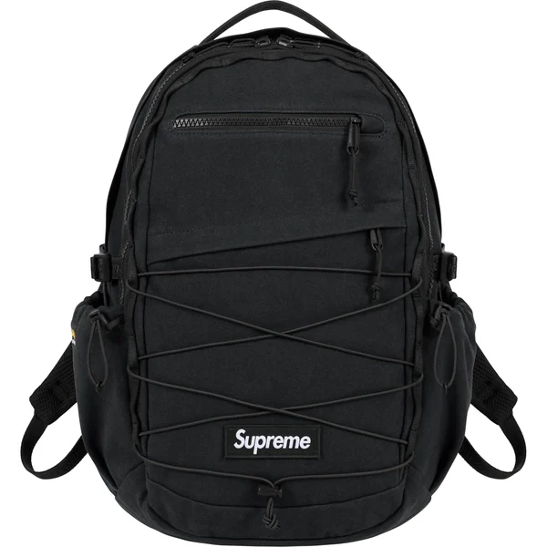 Supreme Backpack - Black (front)