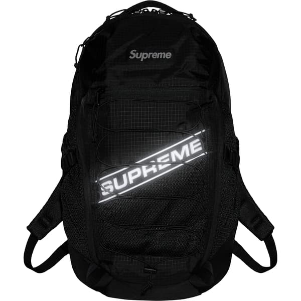 Supreme Backpack - Black (front)
