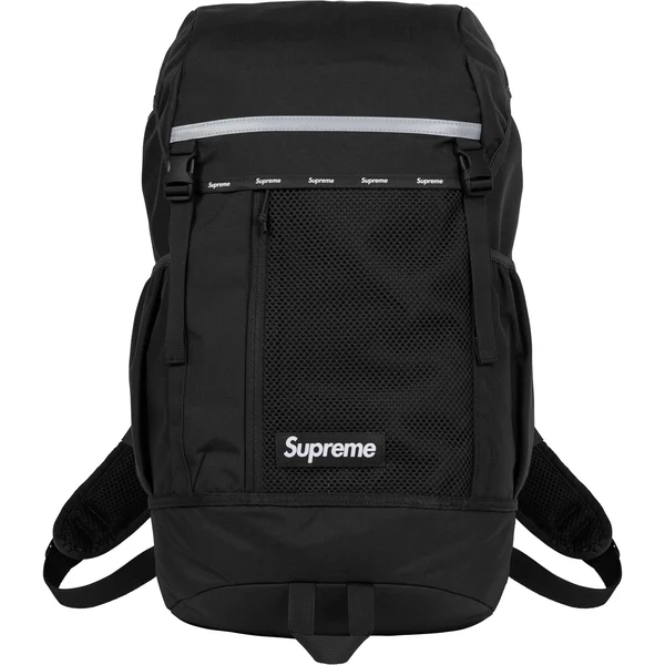 Supreme Backpack - Black (front)