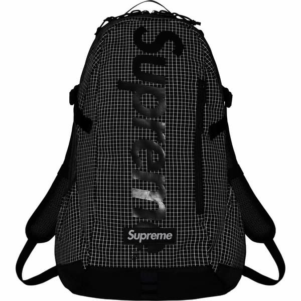 Supreme Backpack - Black (front)
