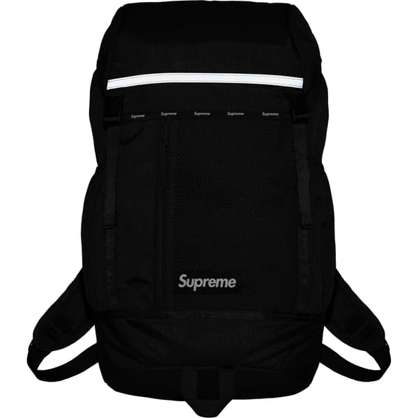 Supreme Backpack - Black (front)