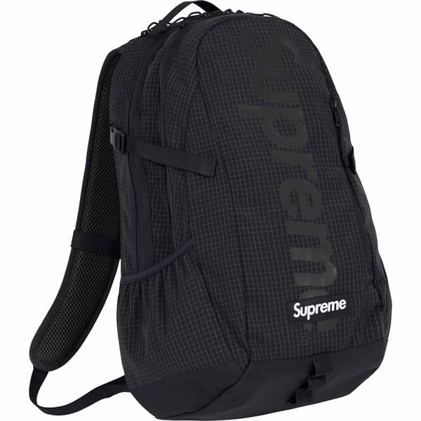 Supreme Backpack - Black (front)