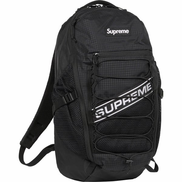 Supreme Backpack - Black (front)