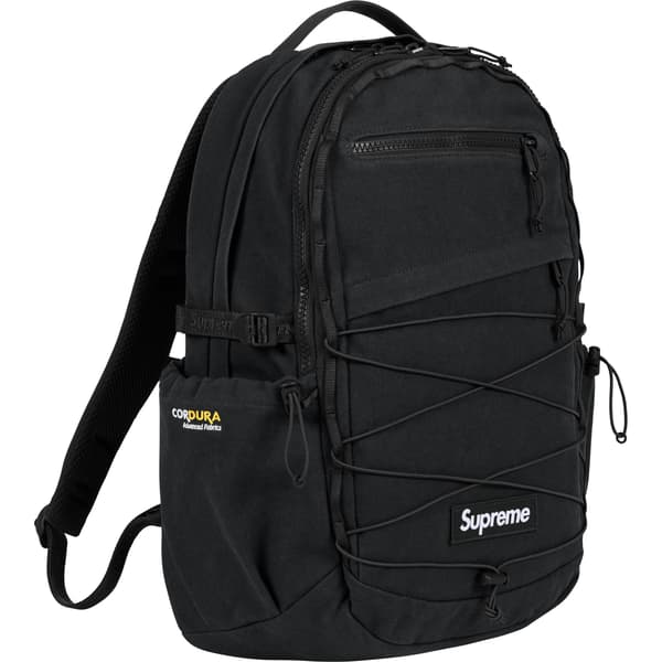 Supreme Backpack - Black (front)