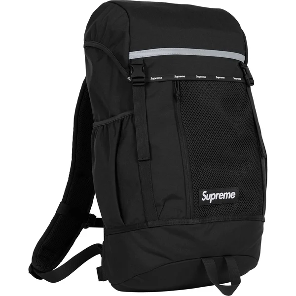 Supreme Backpack - Black (front)