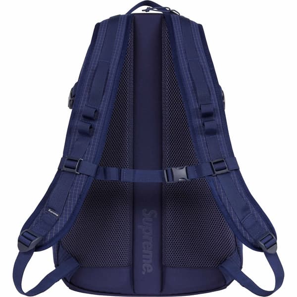 Supreme Backpack - Navy (front)