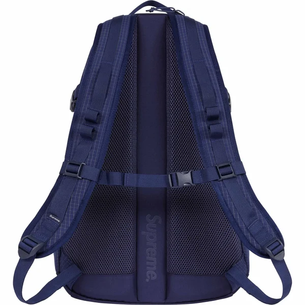 Supreme Backpack - Navy (front)