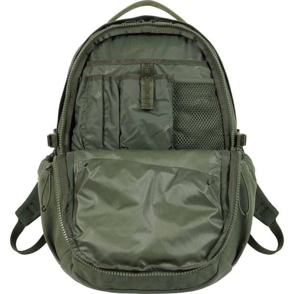 Supreme Backpack - Olive (front)