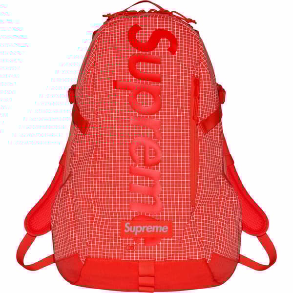 Supreme Backpack - Orange (front)