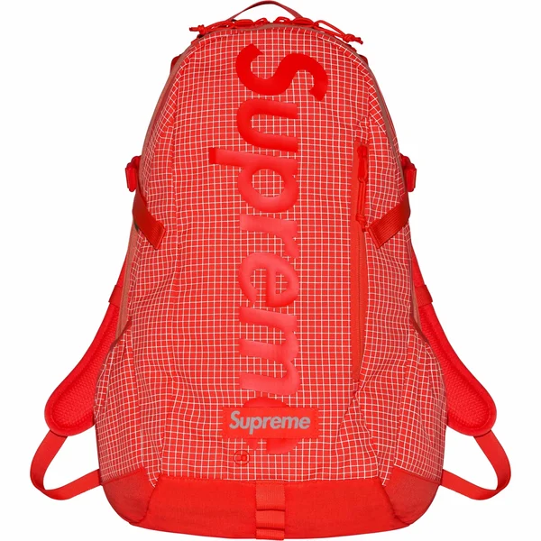 Supreme Backpack - Orange (front)