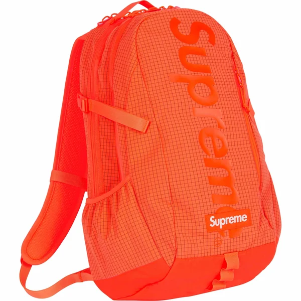 Supreme Backpack - Orange (front)