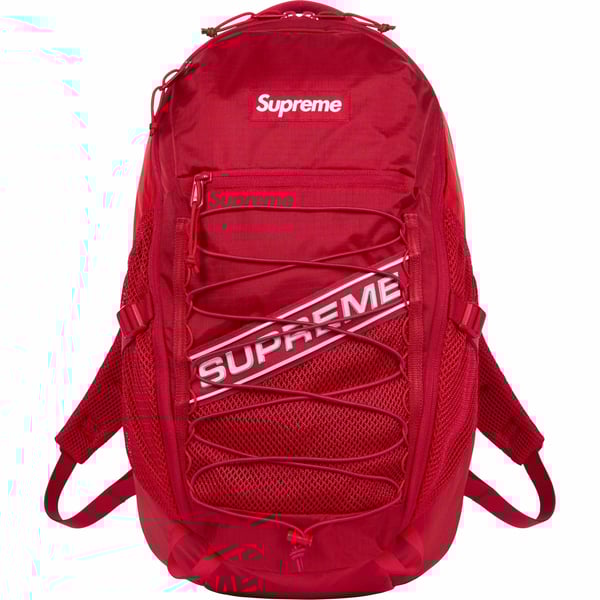 Supreme Backpack - Red (front)