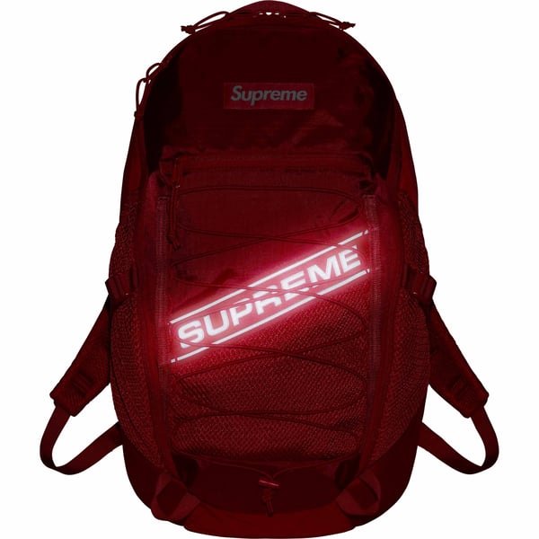 Supreme Backpack - Red (front)
