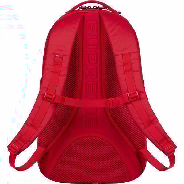 Supreme Backpack - Red (front)