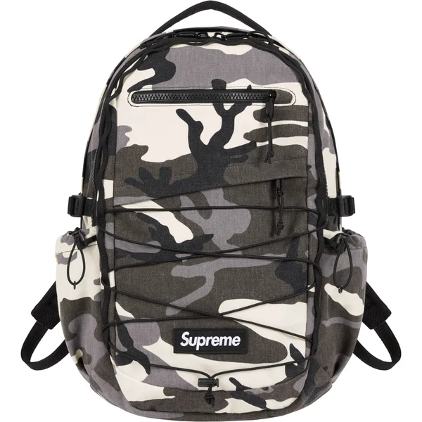 Supreme Backpack - Snow Camo (front)