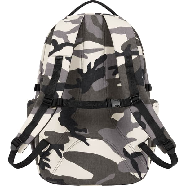 Supreme Backpack - Snow Camo (front)