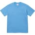Supreme Backwards Tee - Bright Blue (front)