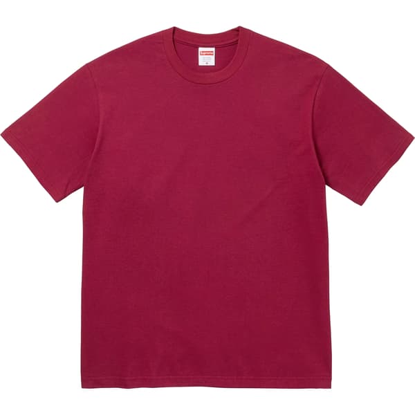 Supreme Backwards Tee - Cardinal (front)