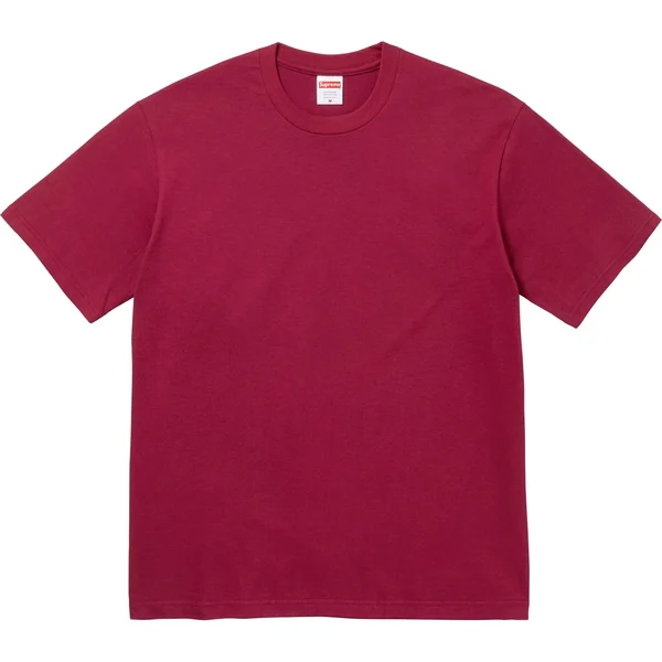 Supreme Backwards Tee - Cardinal (front)