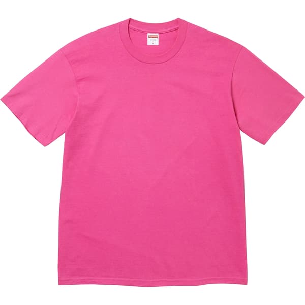 Supreme Backwards Tee - Fuchsia (front)