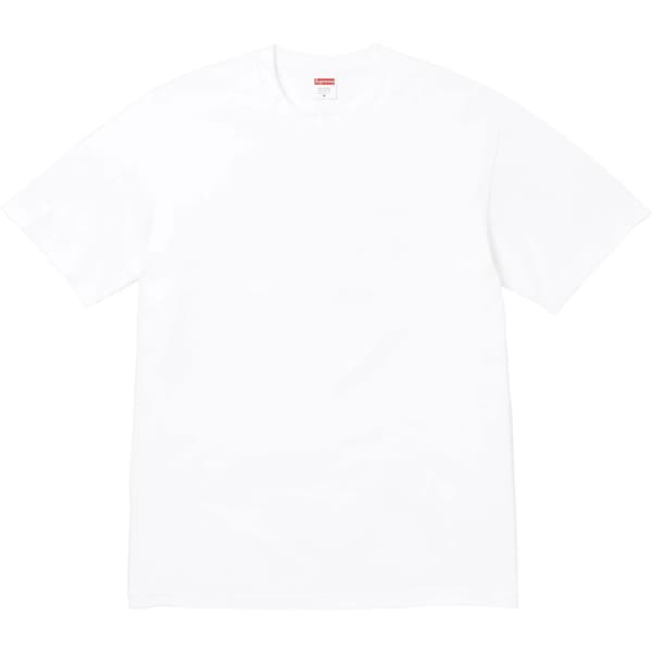 Supreme Backwards Tee - White (front)