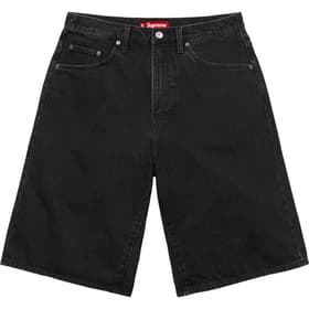 Supreme Baggy Denim Short Black