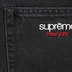 Supreme Baggy Denim Short - Black (front)
