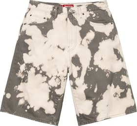Supreme Baggy Denim Short Bleached