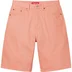 Supreme Baggy Denim Short - Dusty Peach (front)