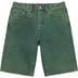 Supreme Baggy Denim Short - Green (front)