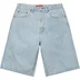 Supreme Baggy Denim Short - Light Washed Indigo (front)