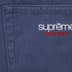Supreme Baggy Denim Short - Navy (front)