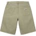 Supreme Baggy Denim Short - Olive (front)