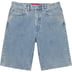 Supreme Baggy Denim Short - Washed Blue (front)